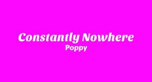 Constantly Nowhere Song Lyrics