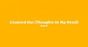 Counted Out (Thoughts In My Head) Song Lyrics