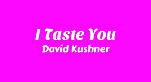 Lyrics of I Taste You Song