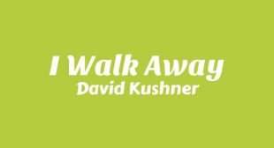 Lyrics of I Walk Away Song
