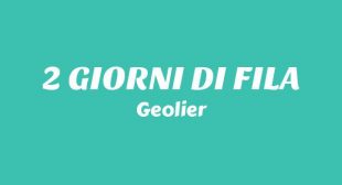 2 GIORNI DI FILA Song Lyrics