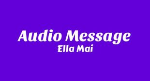 Lyrics of Audio Message Song