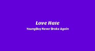 Love Hate Lyrics