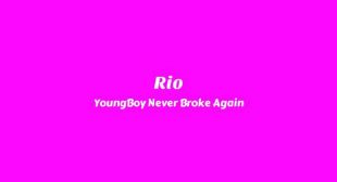 Lyrics of Rio Song
