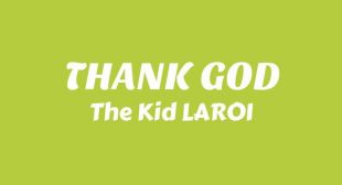 THANK GOD Lyrics – BEFORE I FORGET (DELUXE VERSION)