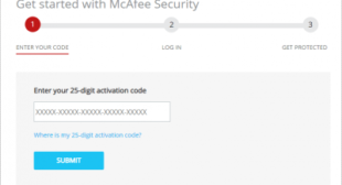 How Do I Activate My McAfee Product Key?