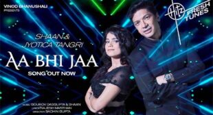Lyrics of Aa Bhi Jaa Song