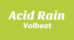 Acid Rain Lyrics