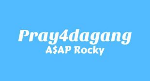 Pray4dagang Lyrics