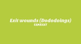 Exit Wounds (Dododoings) Lyrics – SXMRXXT