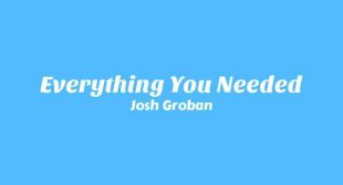 Everything You Needed Lyrics