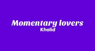 Lyrics of Momentary Lovers Song