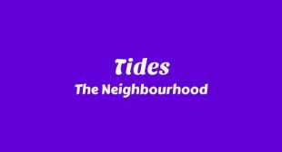 Tides Song Lyrics